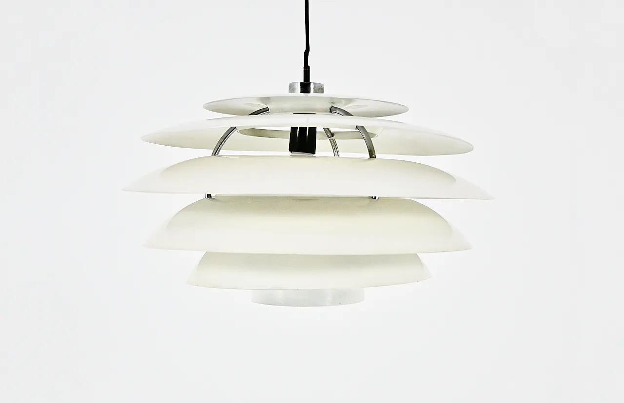 Lampada sospesa modello 1262 di Stilnovo, anni '60 1