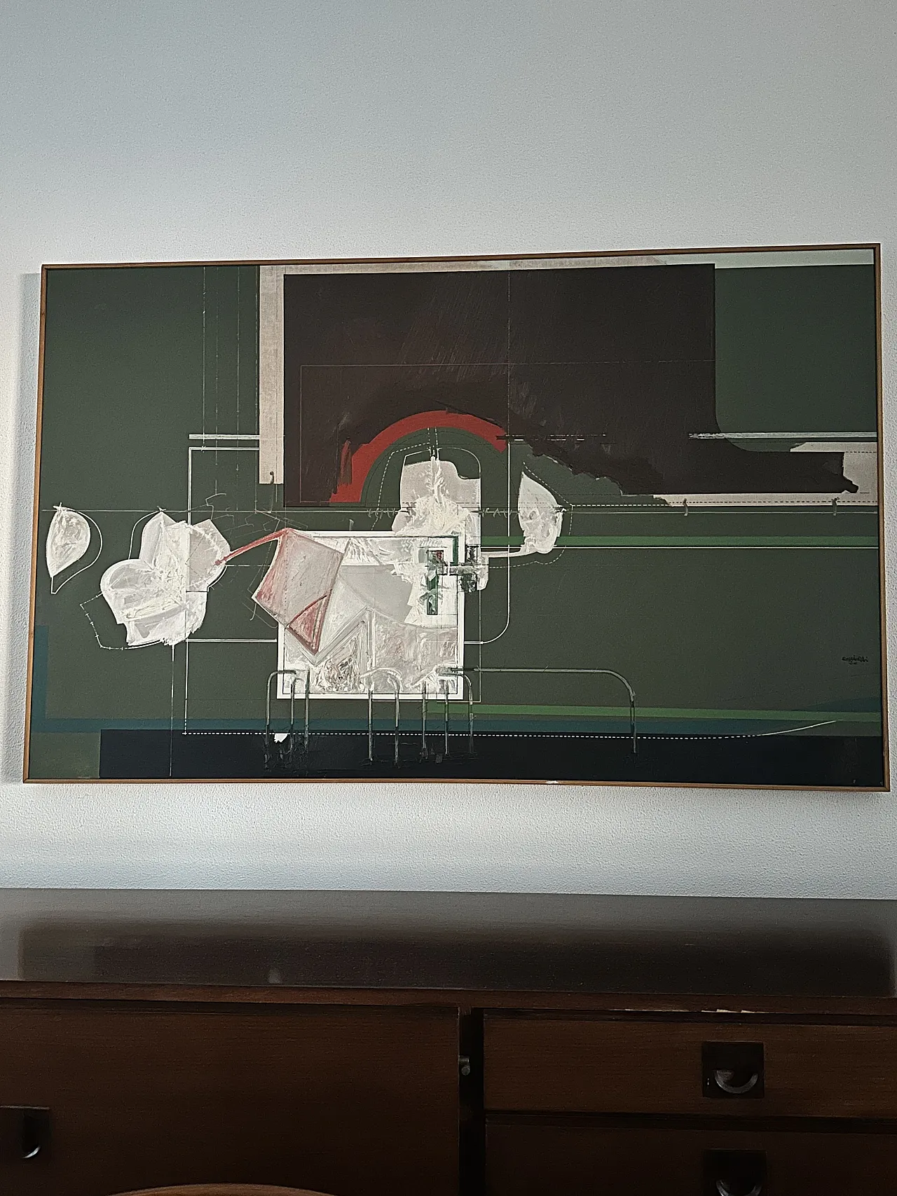 Livio Schizzi Tela Tecnica Mista 1