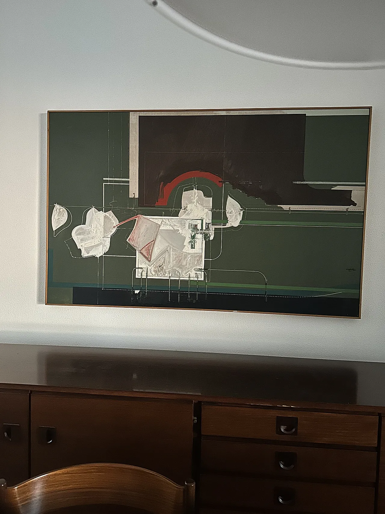 Livio Schizzi Tela Tecnica Mista 2