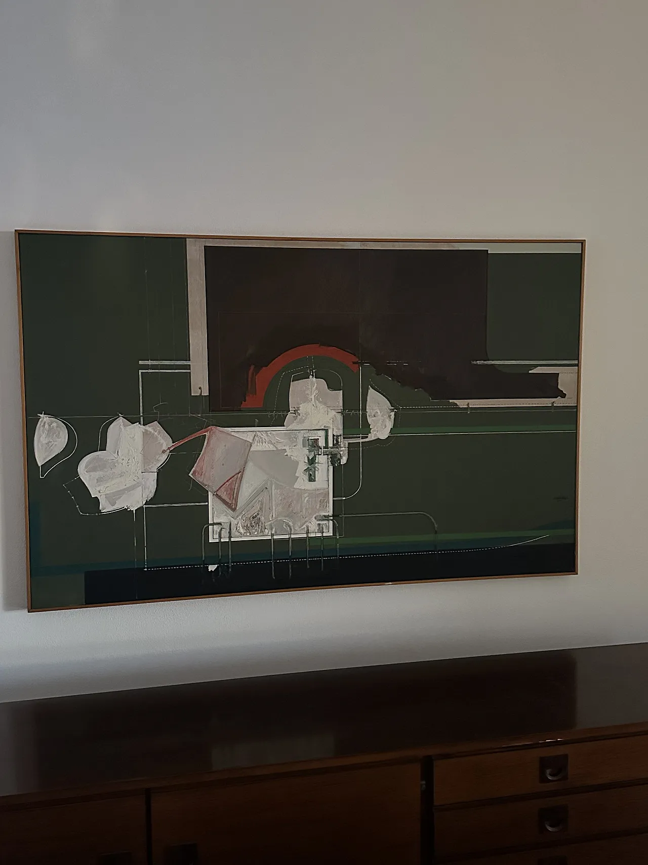 Livio Schizzi Tela Tecnica Mista 8