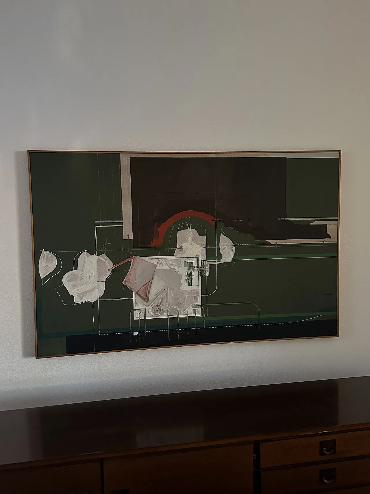 Livio Schizzi Tela Tecnica Mista 12