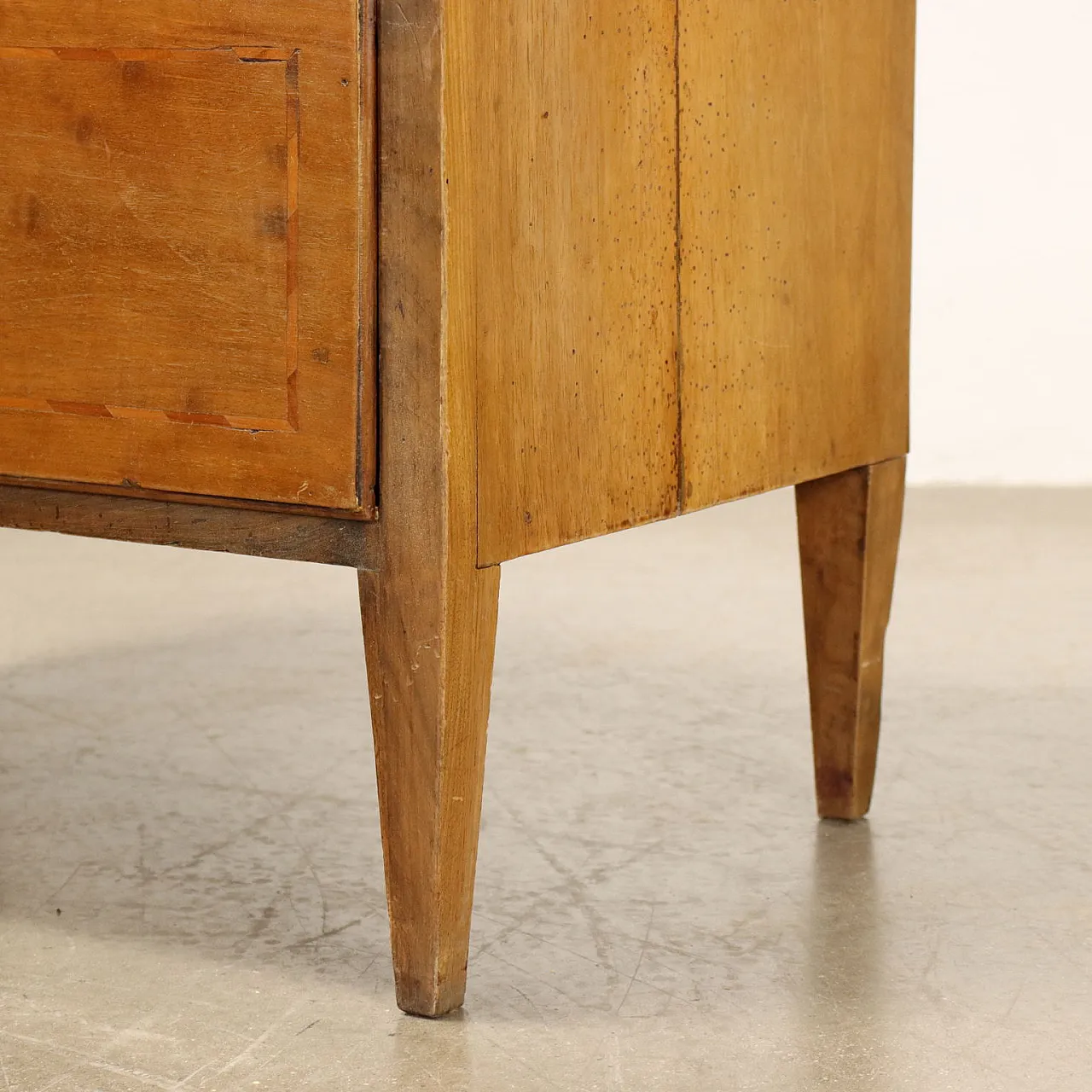 Coppia di comodini Neoclassici a tre cassetti, '800 7