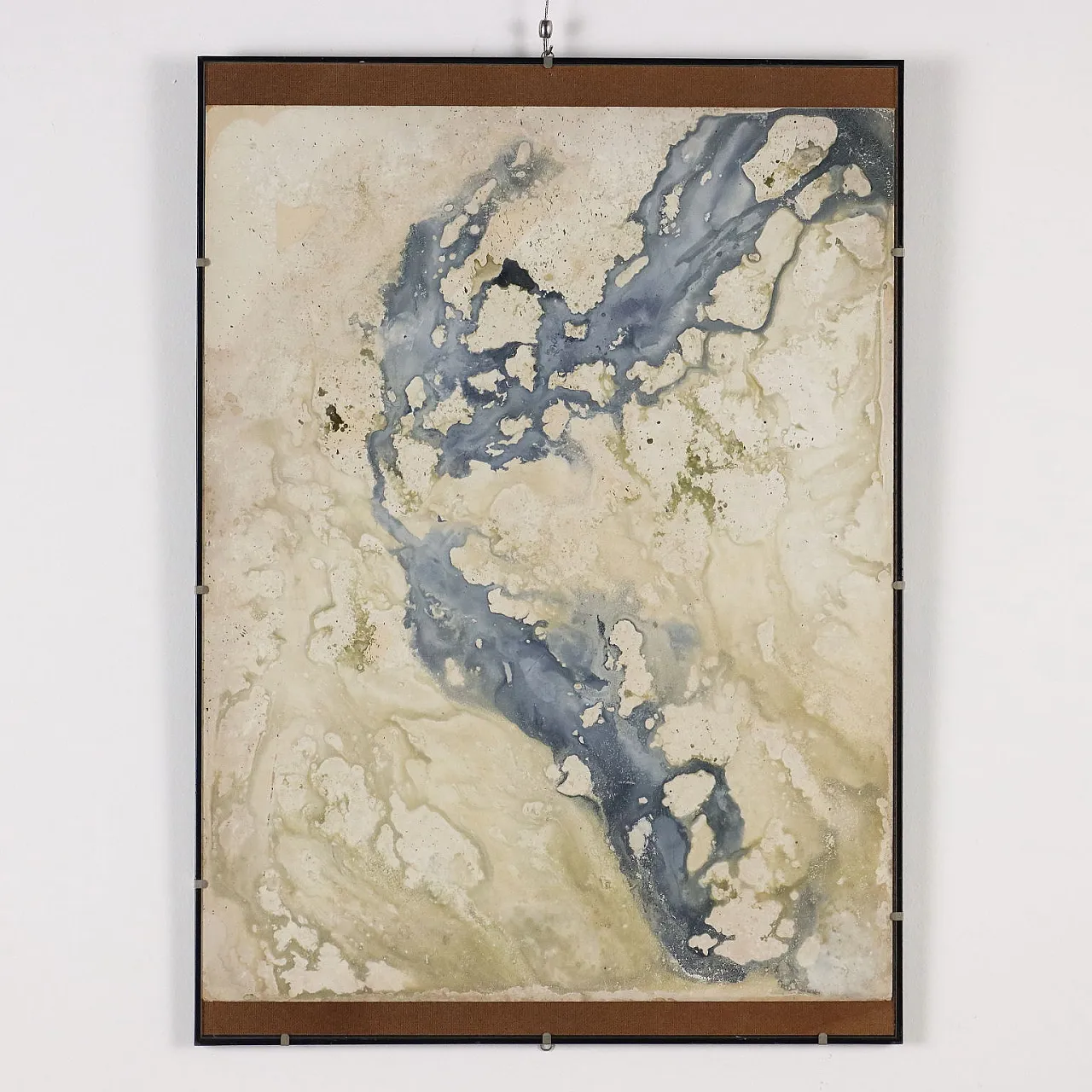 Dipinto di ORAZI, tecnica mista su cartone, anni '60 1