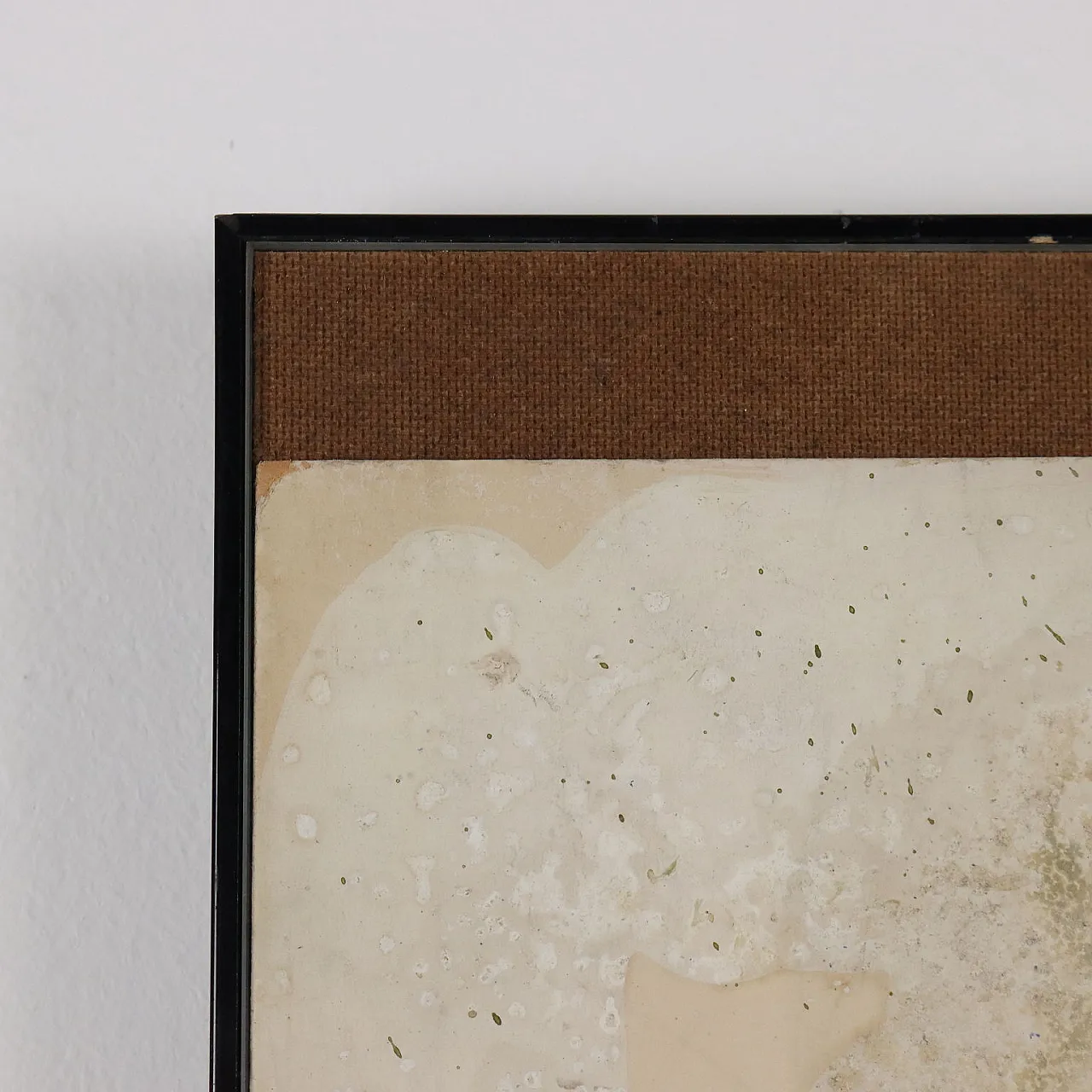 Dipinto di ORAZI, tecnica mista su cartone, anni '60 6