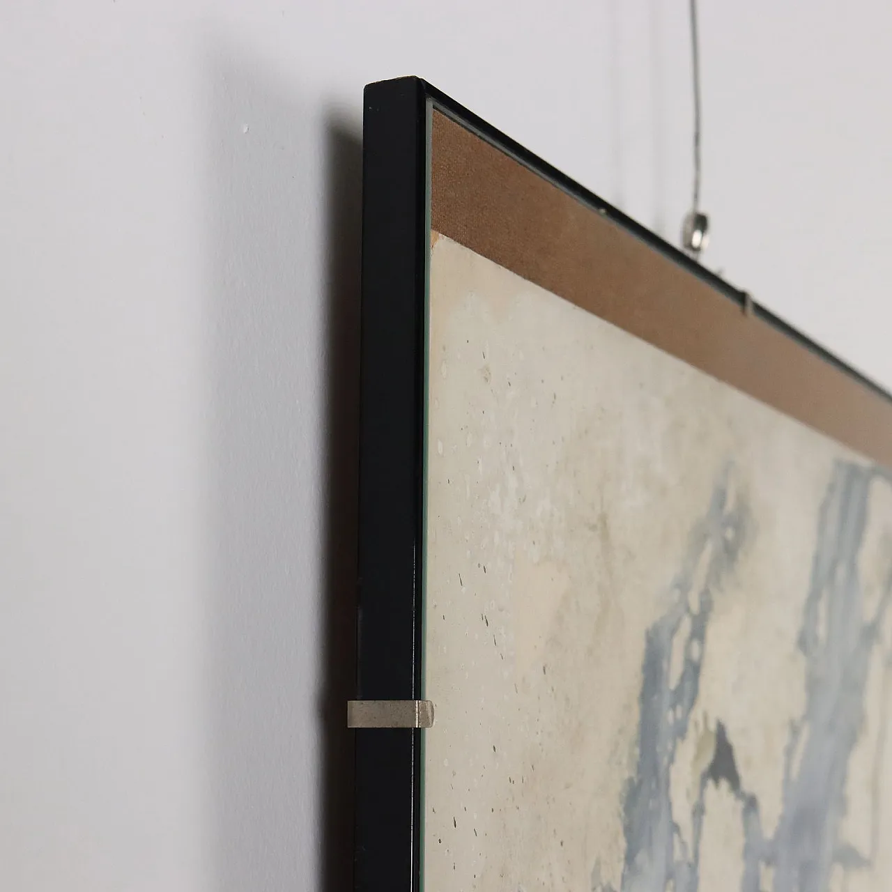 Dipinto di ORAZI, tecnica mista su cartone, anni '60 7