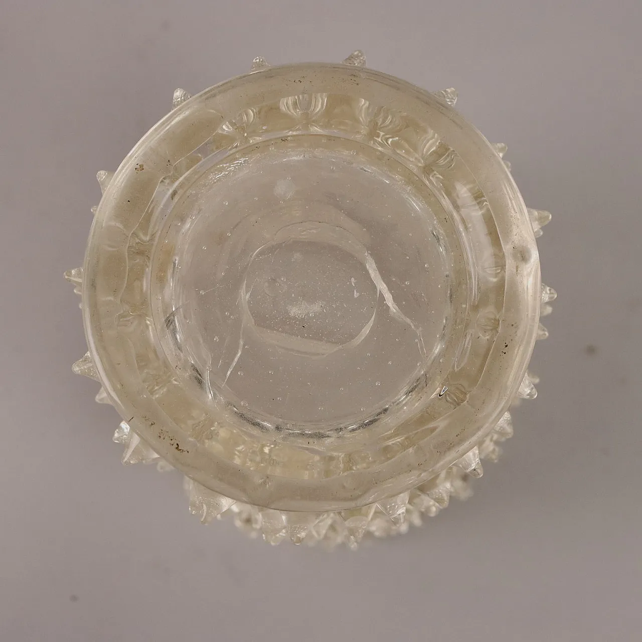 Murano glass vase attributable to Ercole Barovier, late 20th century 6