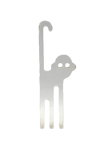 Silvio Russo, lucite monkey sculpture, Guzzini Italy 1970s