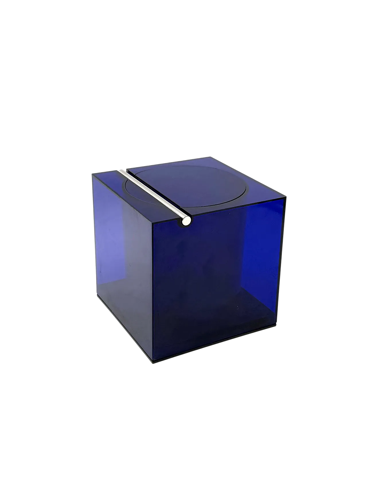 Space Age Blue Plastic Ice Bucket, Cini & Nils Italy, ca. 1970s 23