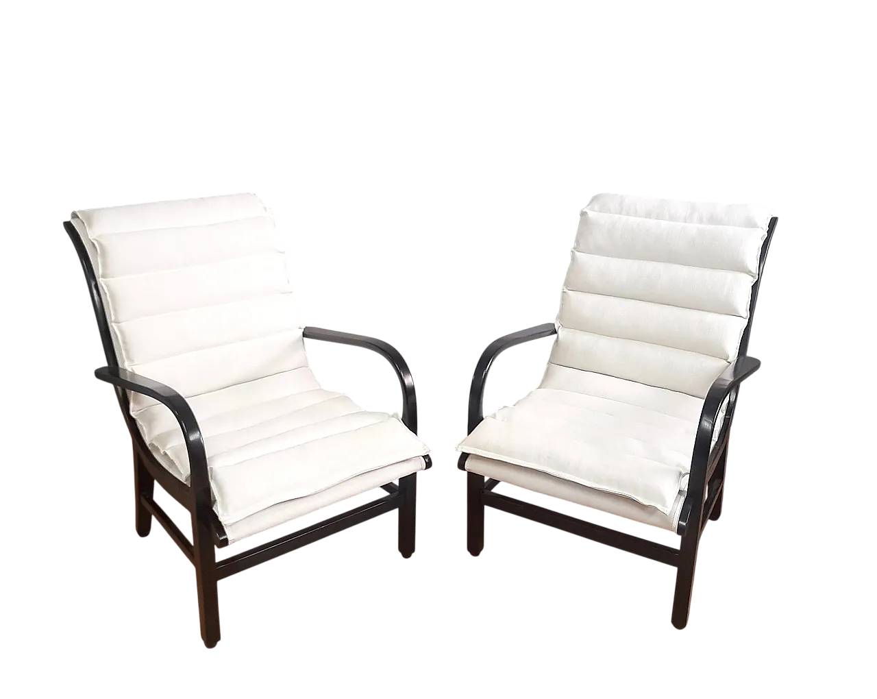 Coppia di poltrone di Meroni e Fossati La Riposante, anni '40 14