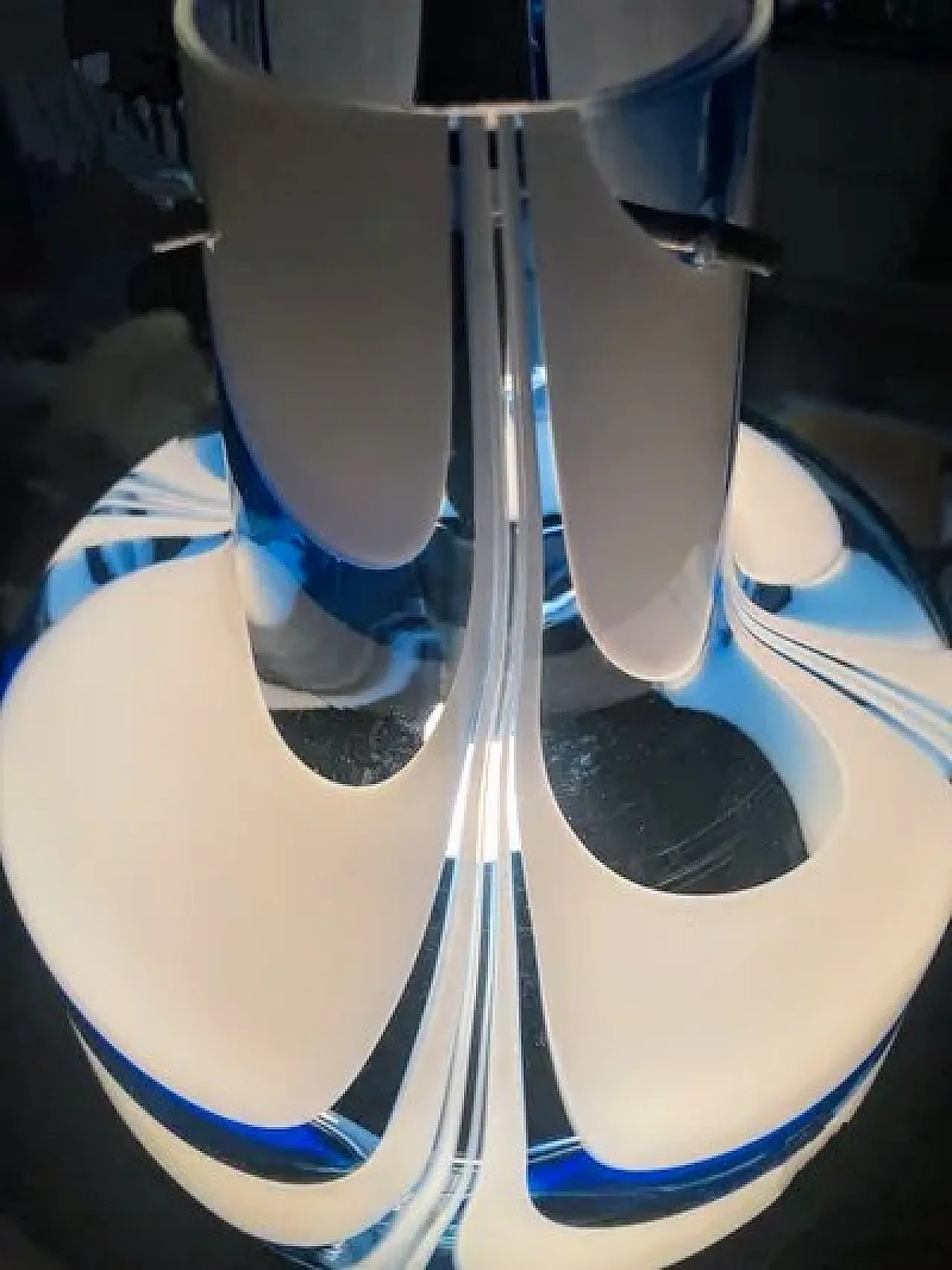 Murano glass suspension lamp, 1970s 11