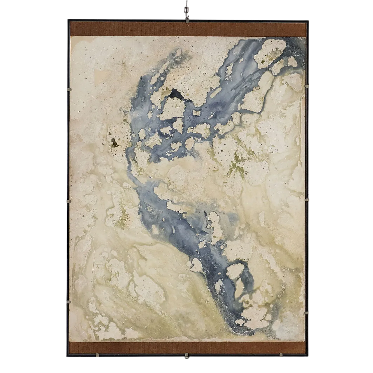 Dipinto di ORAZI, tecnica mista su cartone, anni '60 10