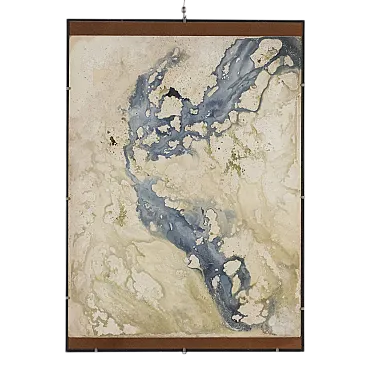 Dipinto di ORAZI, tecnica mista su cartone, anni '60