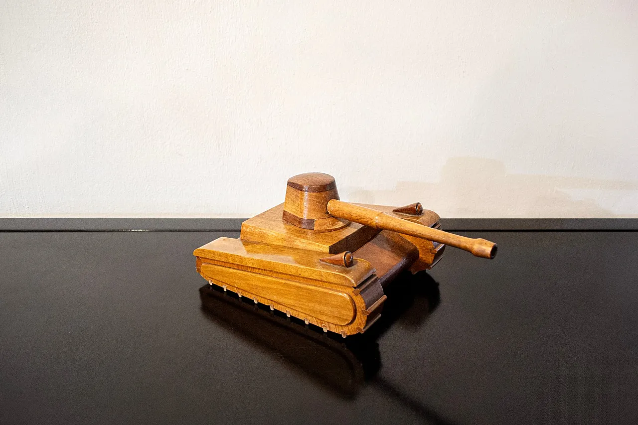 Scatola in legno, anni '50 1