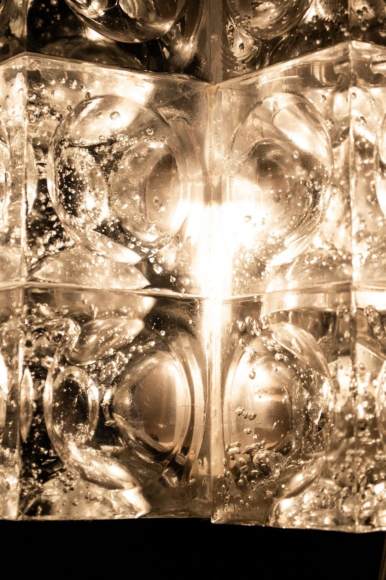 Murano glass wall lamp by Albano Poli for Poliarte, 1970s 4