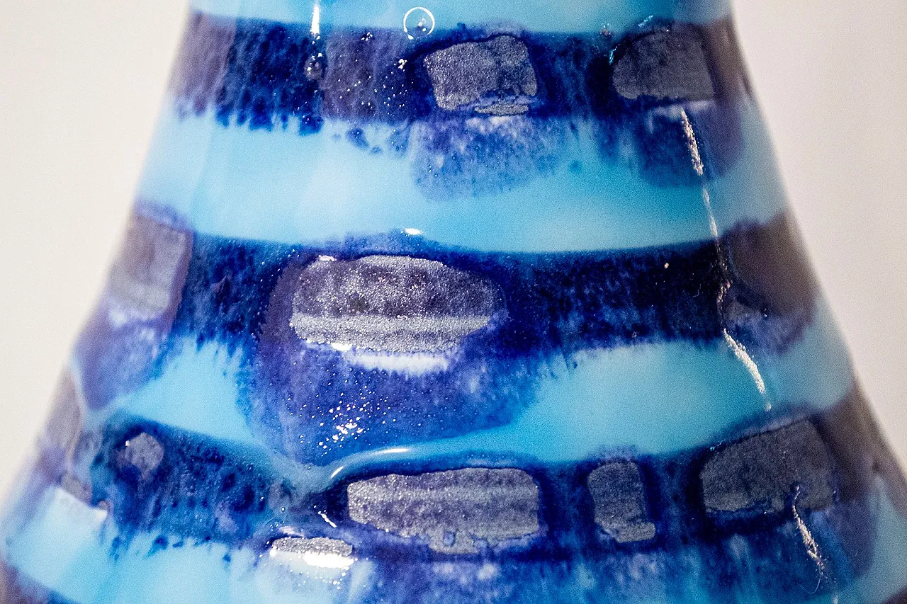 Vaso in ceramica, anni '70 4