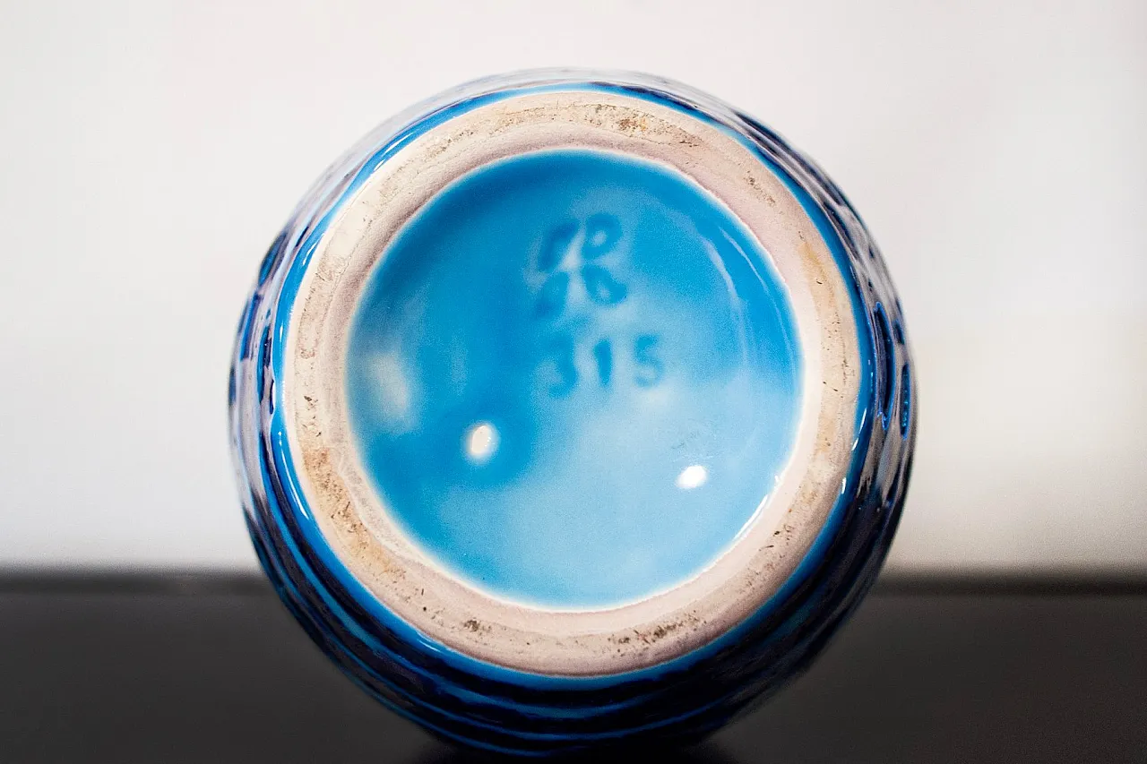 Vaso in ceramica, anni '70 5