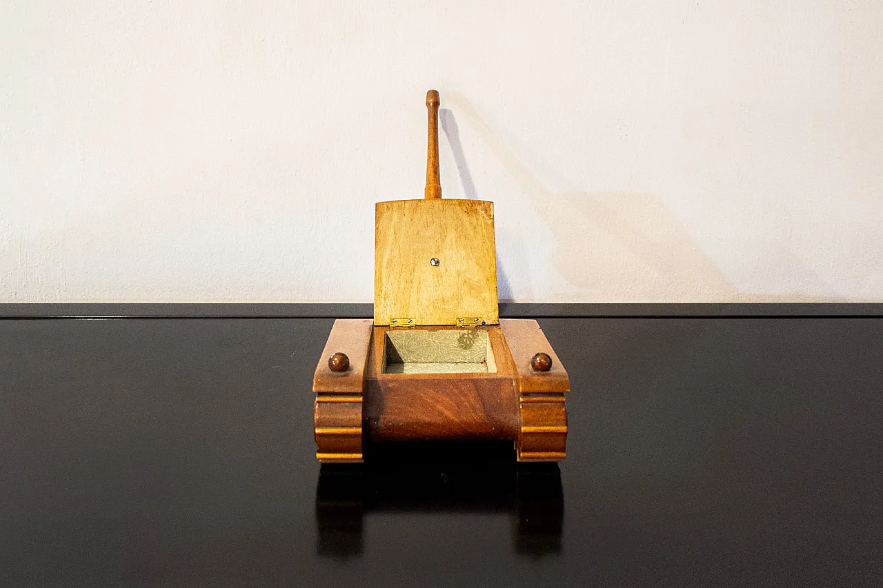 Scatola in legno, anni '50 4