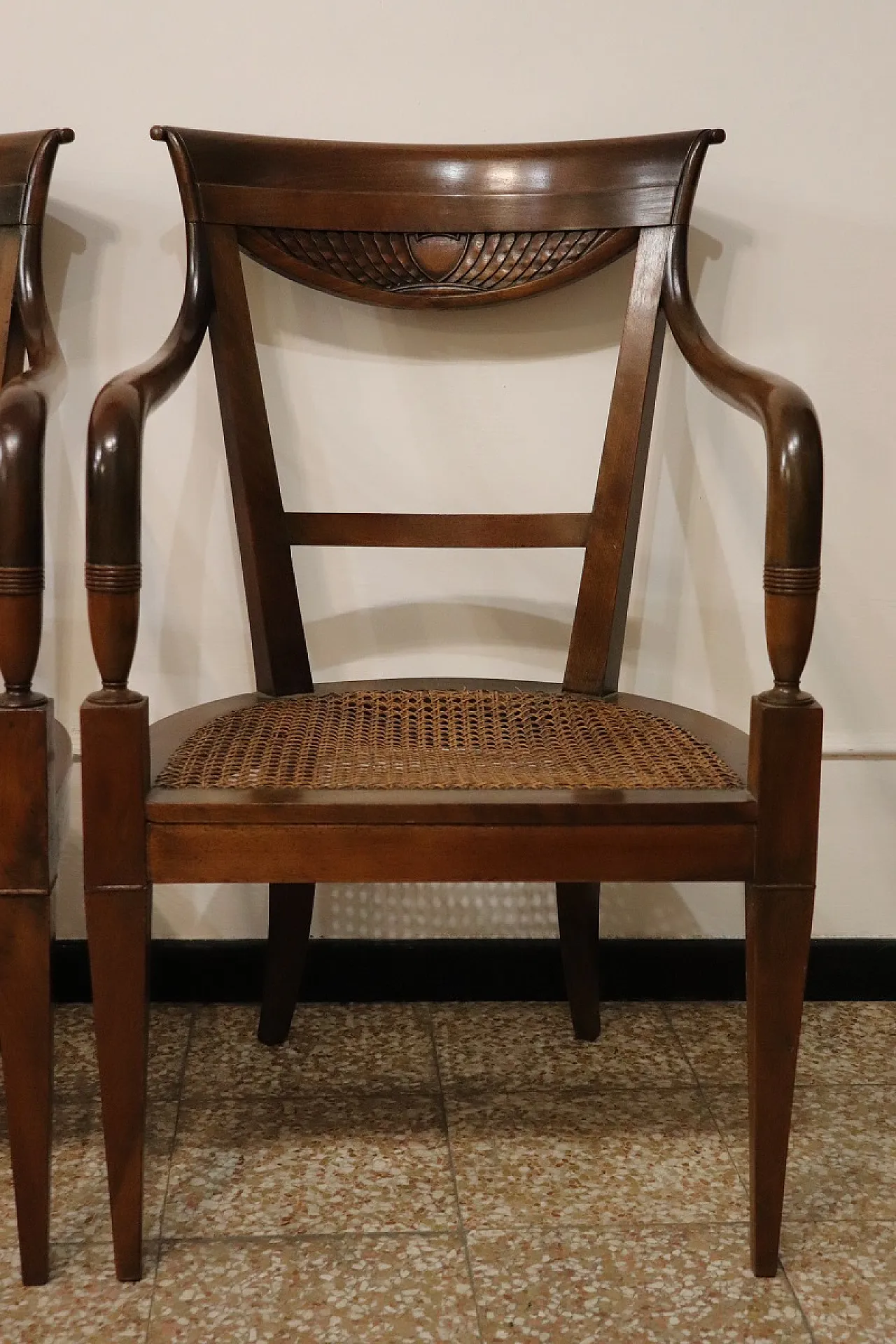 Coppia di poltrone antiche, '700 3