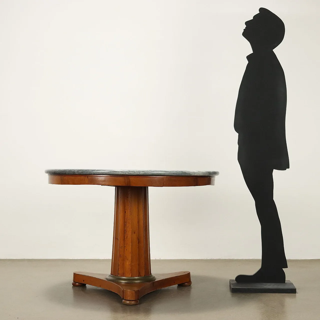 Tavolo Impero in mogano, primo '800 2