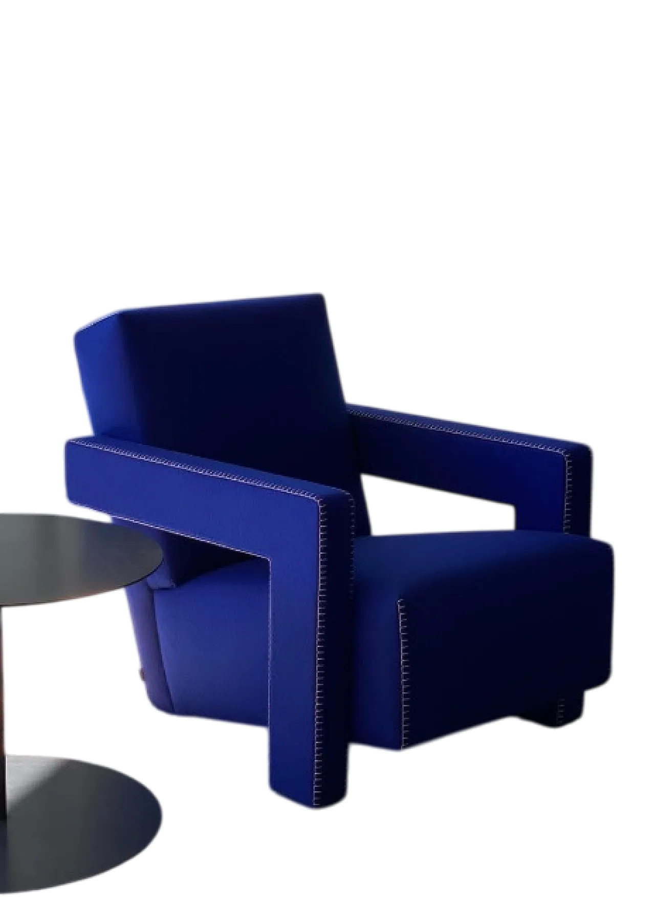 637 Utrecth by Cassina in electric blue wool, 2000s 22