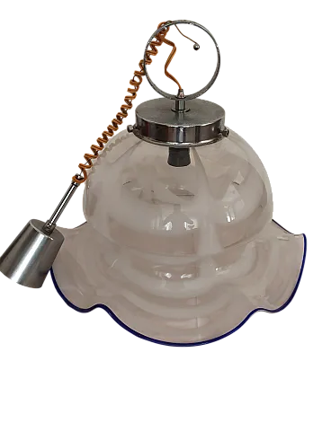 Lampadario Murano A Campana Anni '70