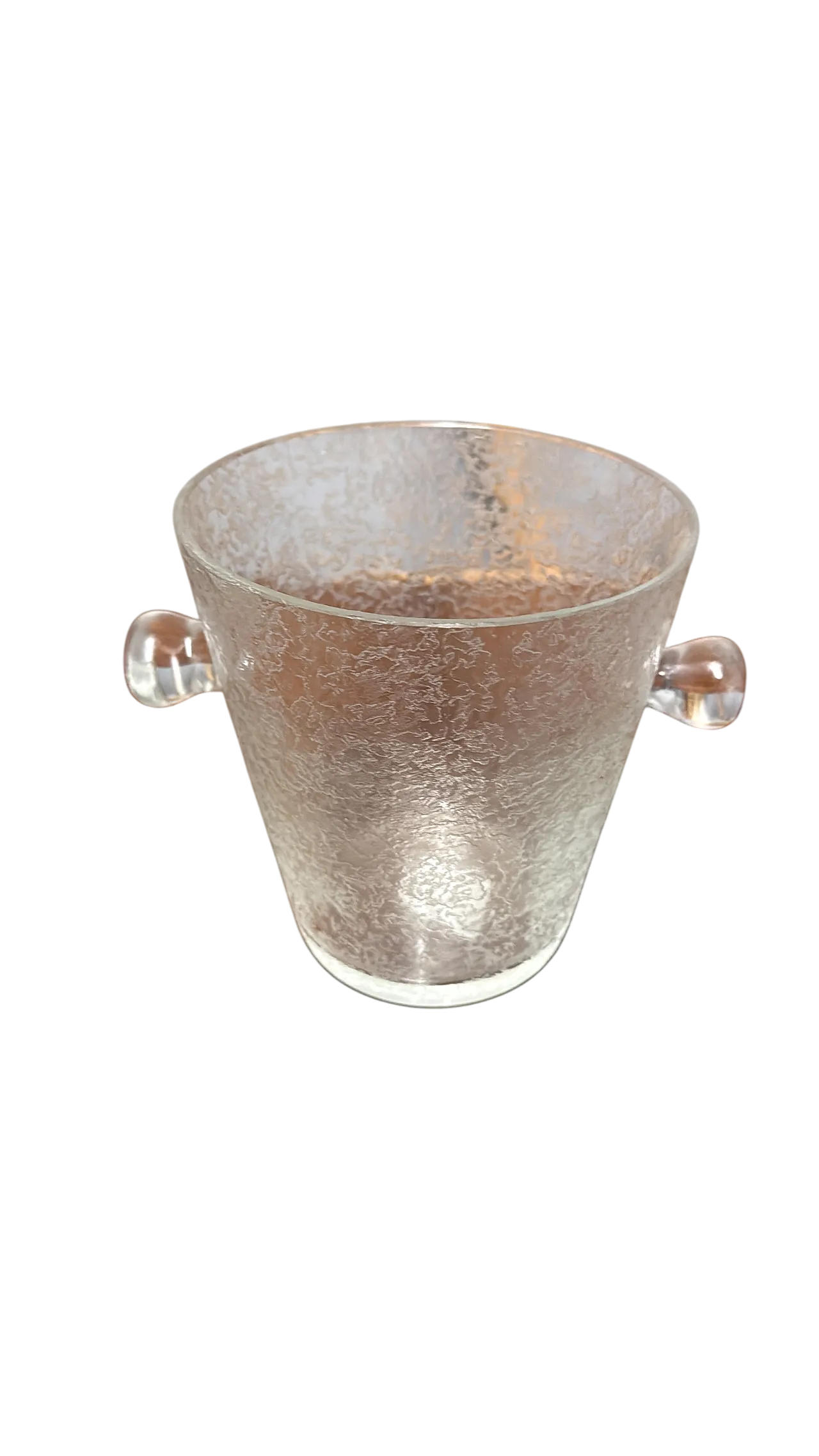 Coppia di vasi in cristallo porta ghiaccio, anni '70 11