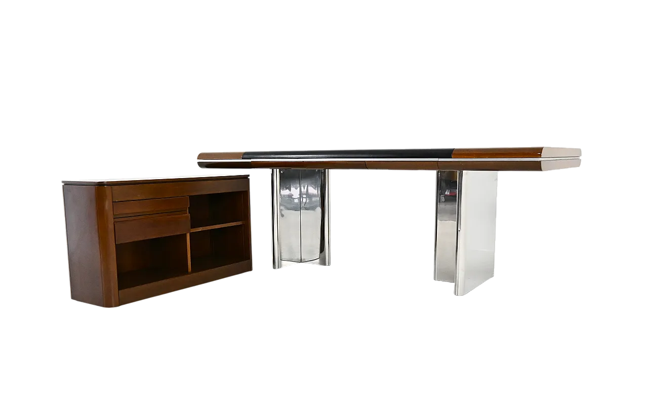 Desk italiana di Hans von Klier per Skipper, anni '70 15