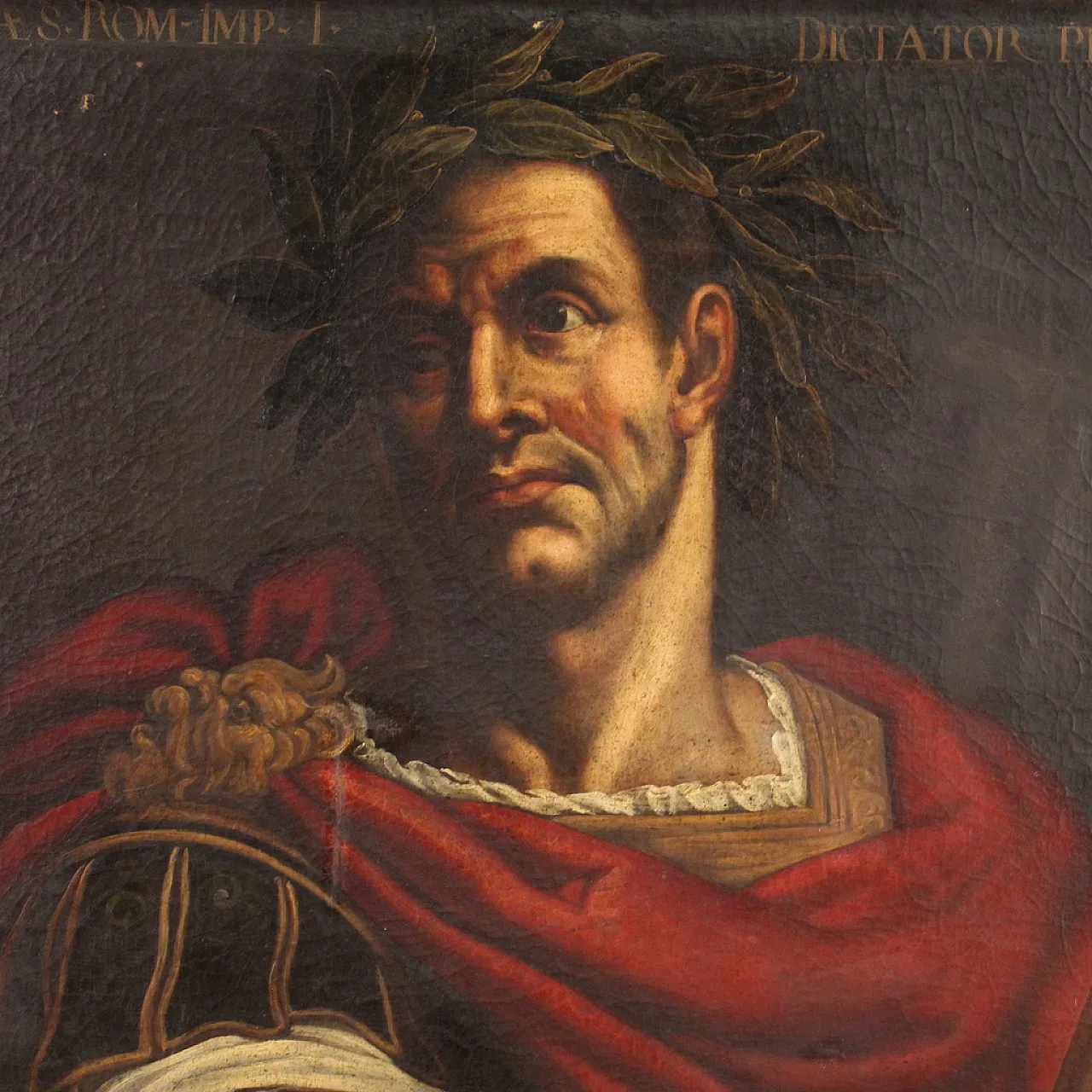 Portrait of Julius Caesar, oil on canvas, 17th century 14