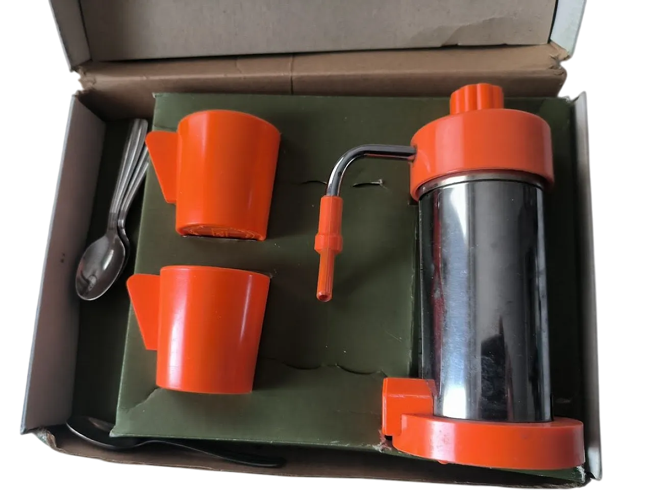 Macchina da caffè elettrica con minibar di Velox Ferrara, anni '70 8