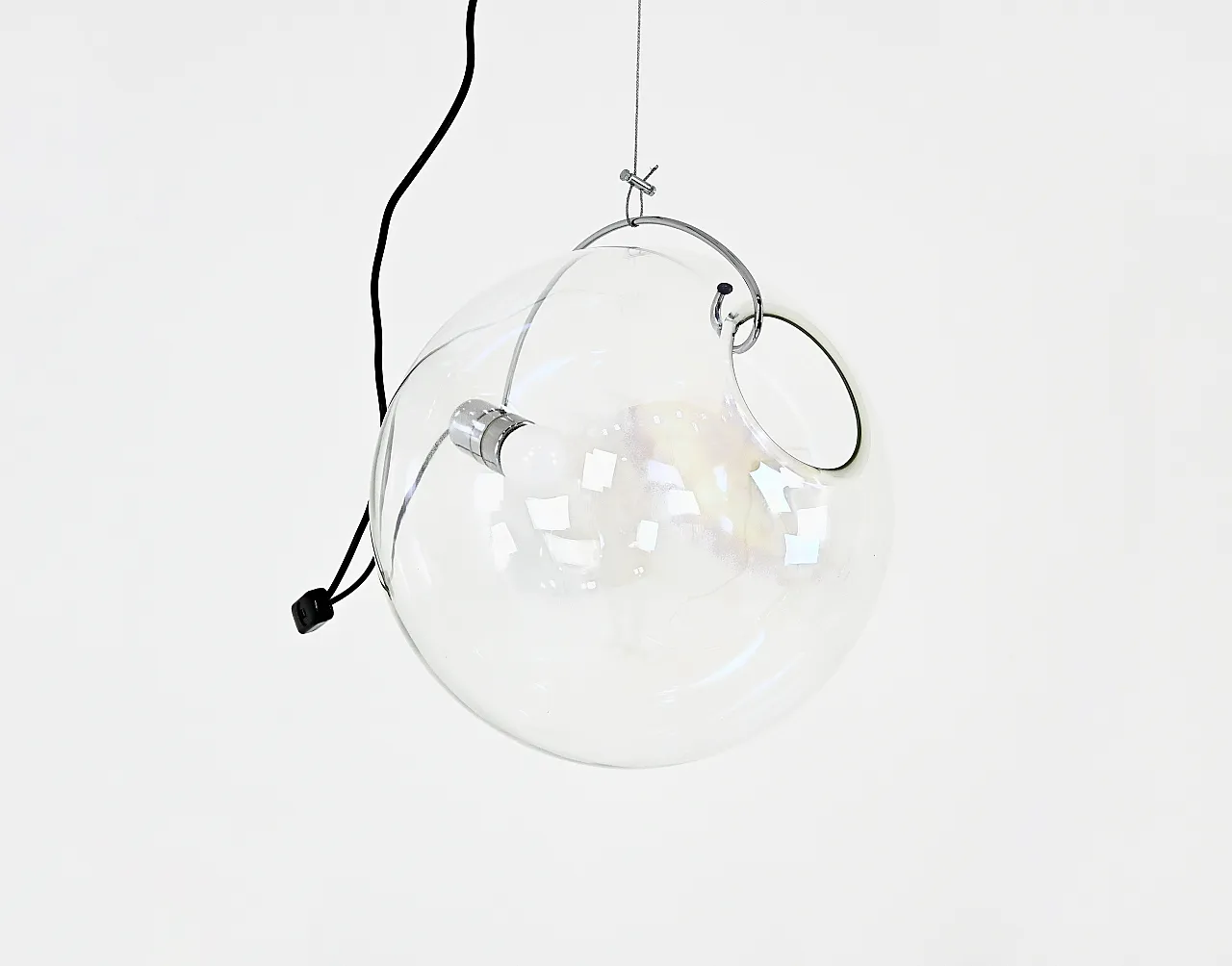 Lampada sospesa Sona di Carlo Nason per Lumenform, anni '70 1