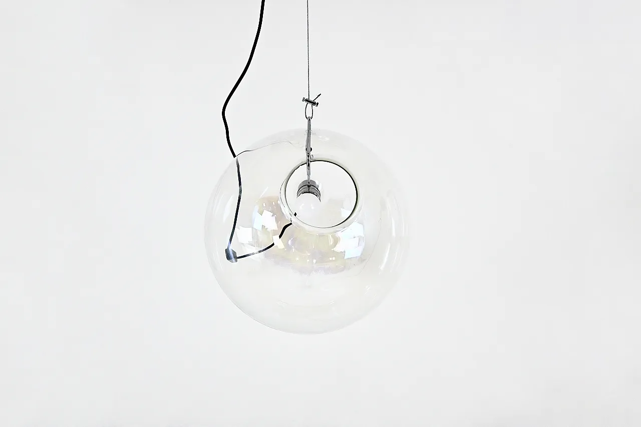 Lampada sospesa Sona di Carlo Nason per Lumenform, anni '70 3