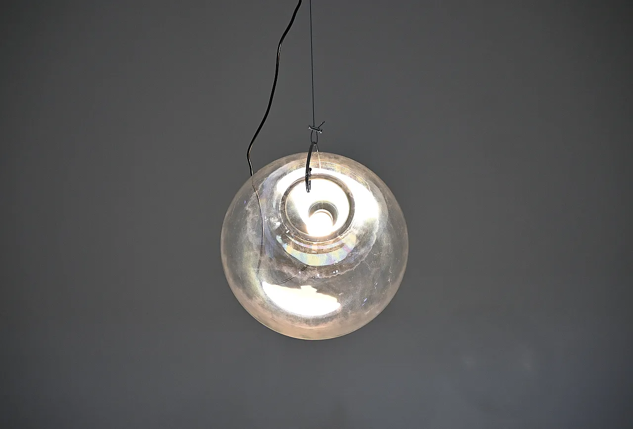 Lampada sospesa Sona di Carlo Nason per Lumenform, anni '70 4
