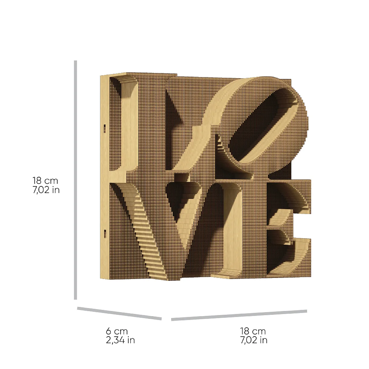 Cartonic Love Puzzle 3D Design, 2000s 11