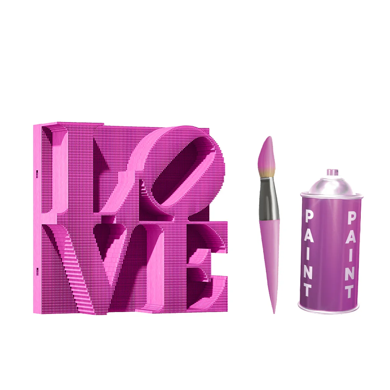 Cartonic Love Puzzle 3D Design, 2000s 13