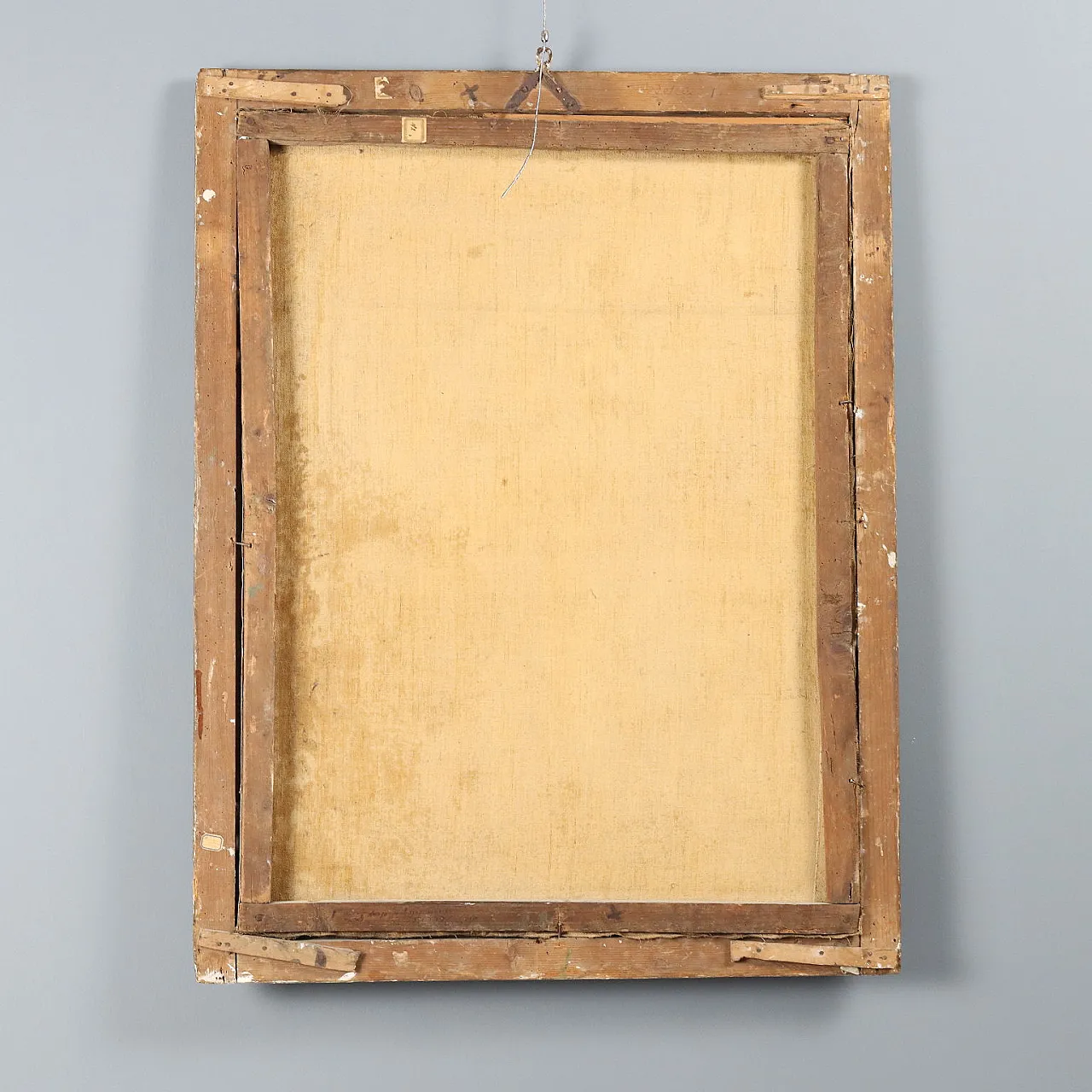 Landscape with Shepherd and Sheep, oil on canvas, 18th century 10