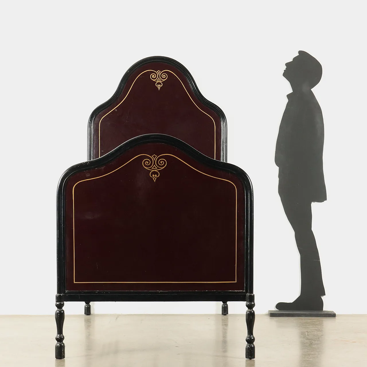 Letto in ferro battuto Umbertino, '800 2