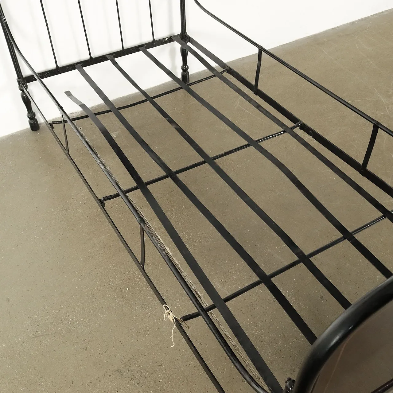 Letto in ferro battuto Umbertino, '800 6