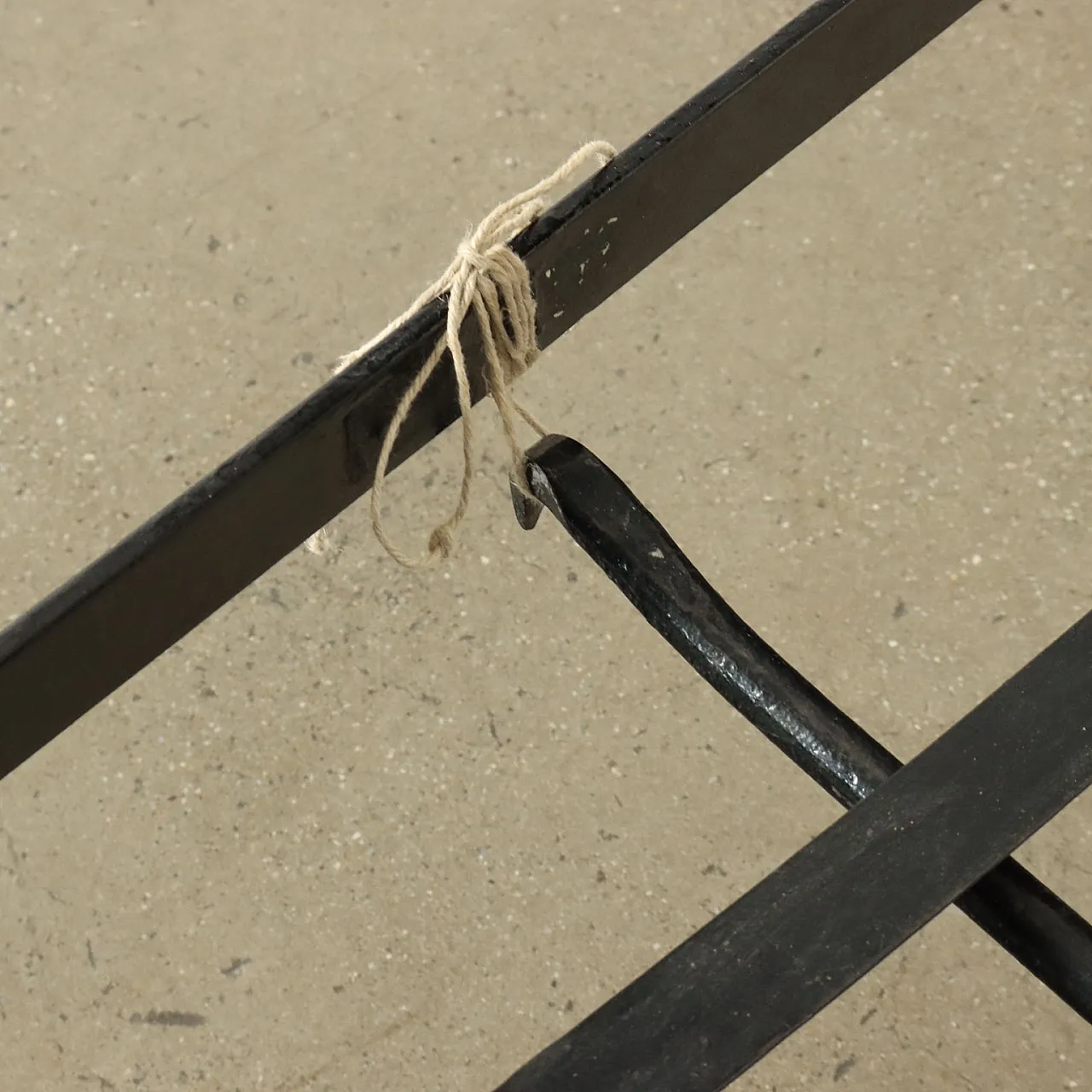 Letto in ferro battuto Umbertino, '800 7