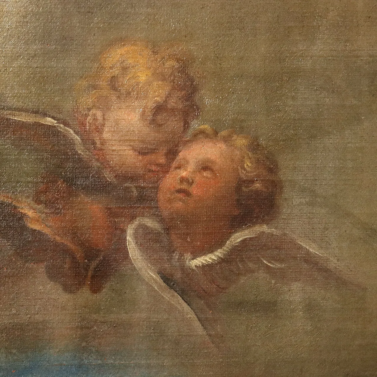 The coronation of the Virgin, oil on canvas, 17th century 8