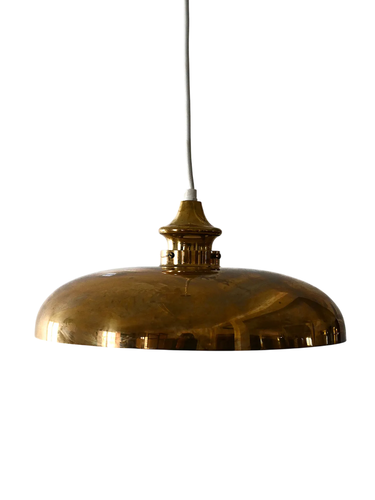 Hans-Agne Jakobsson brass chandelier for Markaryd 7