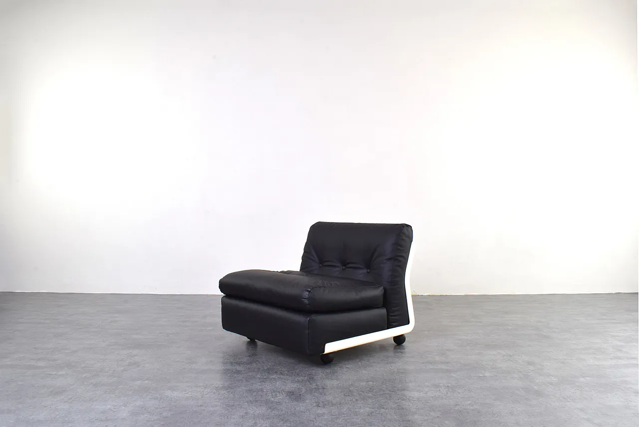 Sedia lounge Amanta di Mario Bellini per C&B Italia, anni '60 2