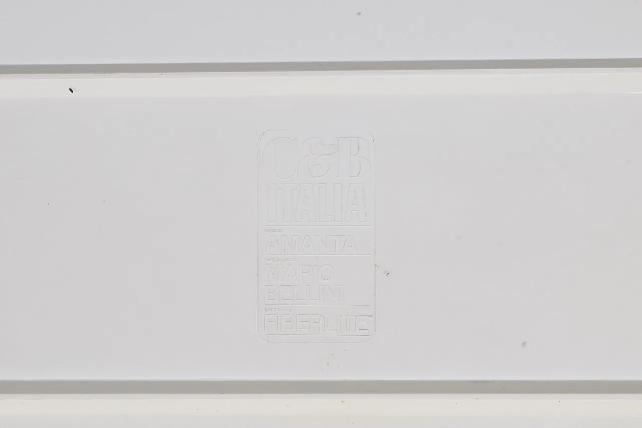 Sedia lounge Amanta di Mario Bellini per C&B Italia, anni '60 12