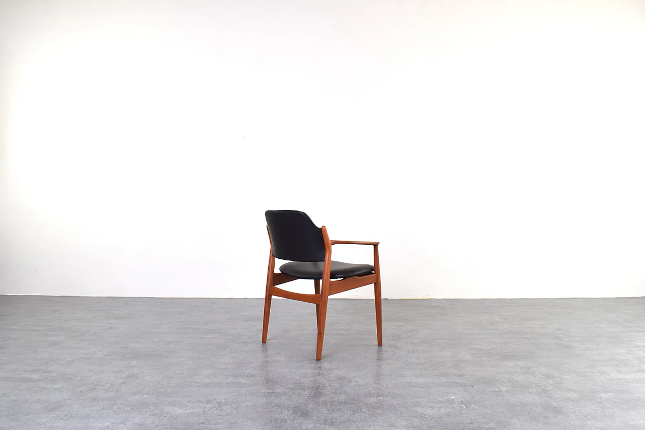 Danish teak chair model 62a by Arne Vodder for Sibast, 1960s 5