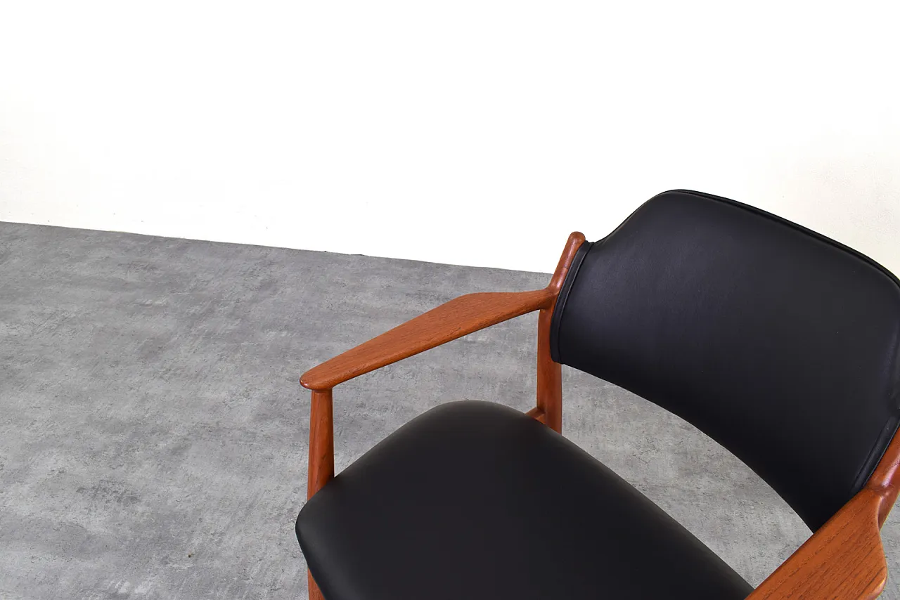 Danish teak chair model 62a by Arne Vodder for Sibast, 1960s 9