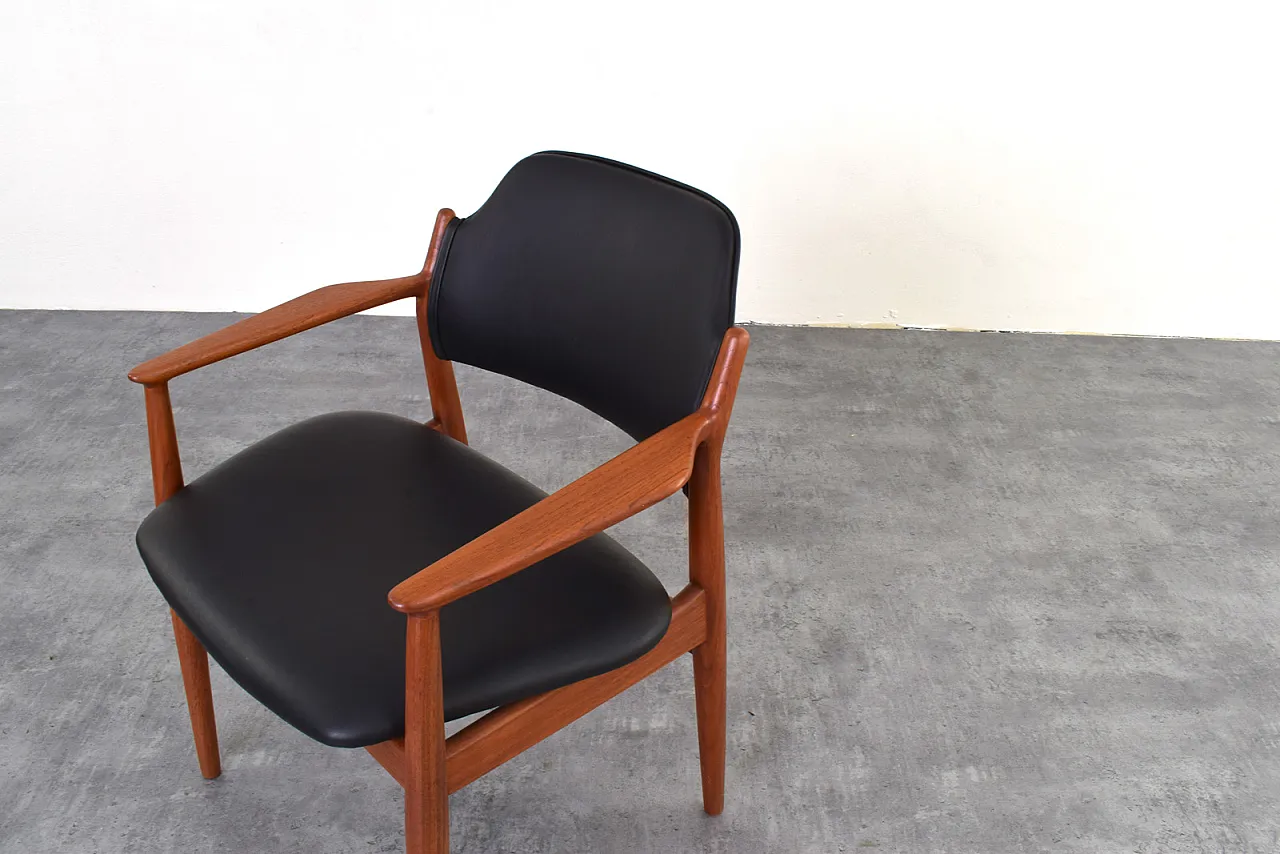 Danish teak chair model 62a by Arne Vodder for Sibast, 1960s 10