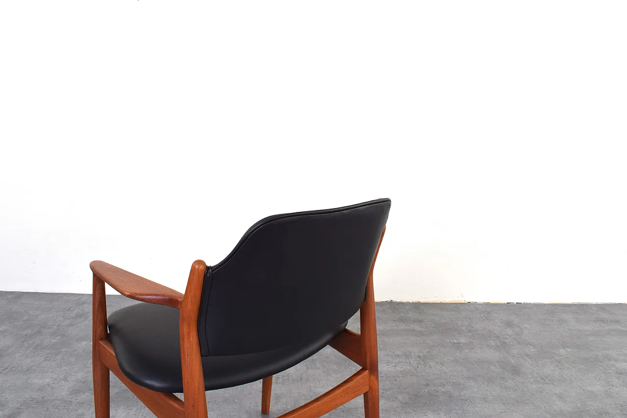 Danish teak chair model 62a by Arne Vodder for Sibast, 1960s 11