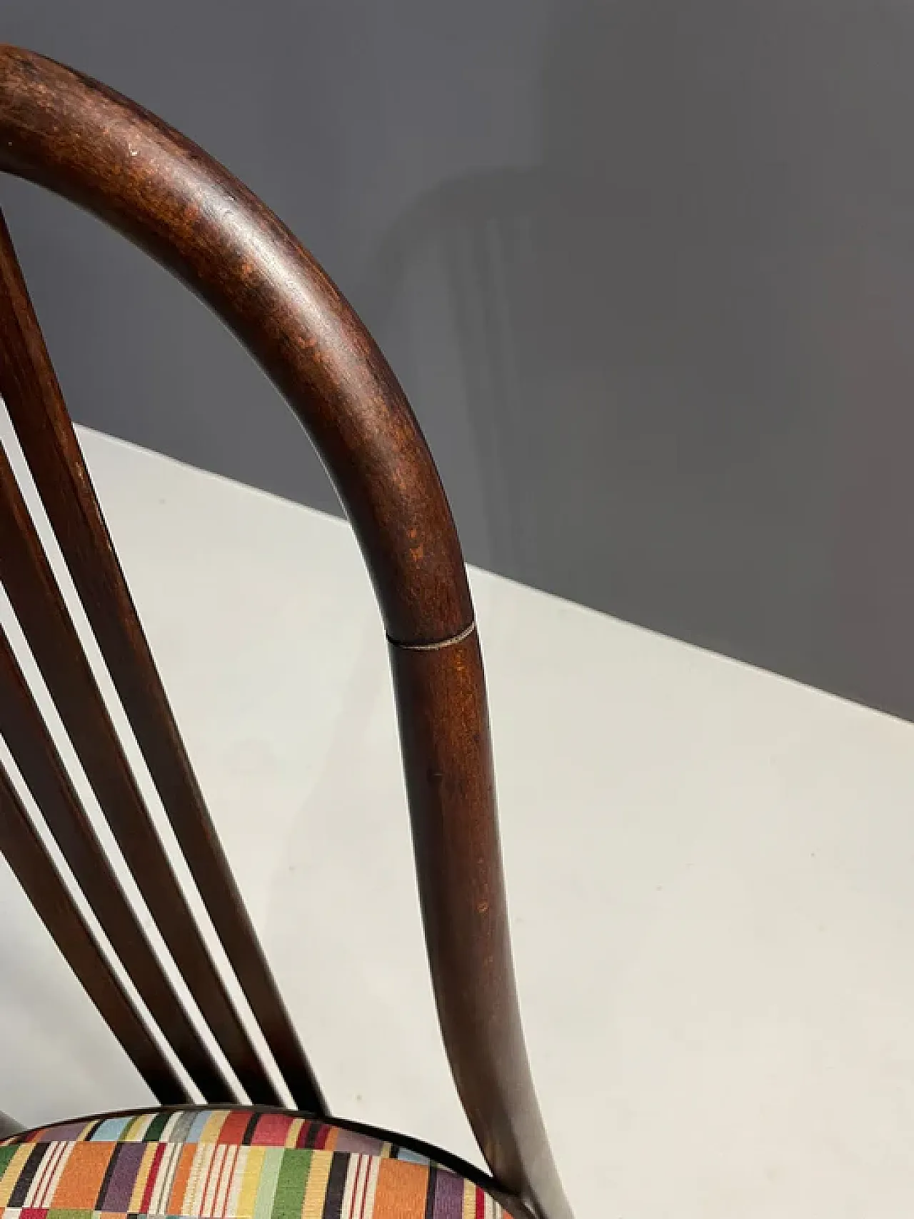 6 Sediein legno curvato nello stile di Josef Hoffmann, anni '70 4