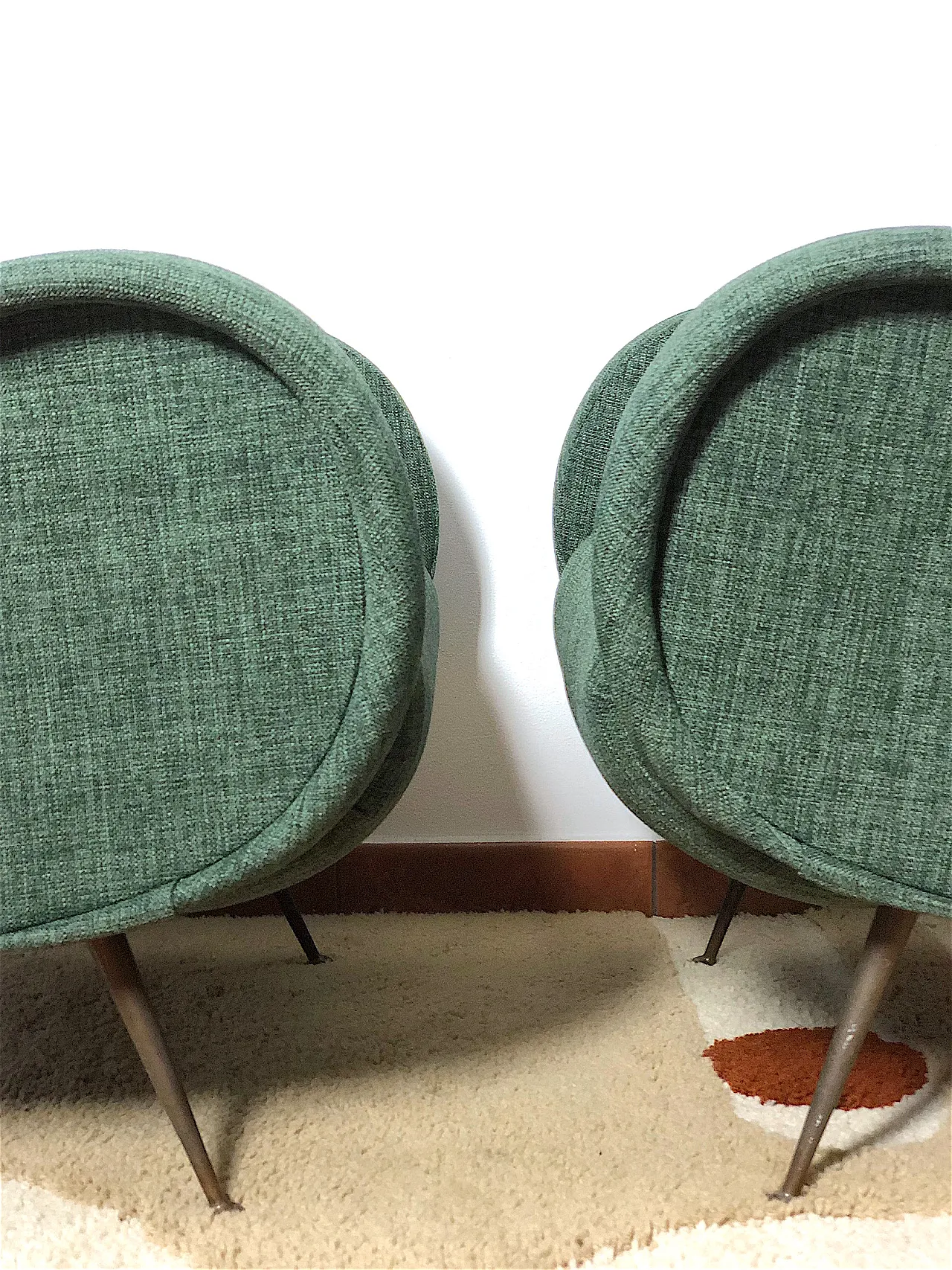 Pair of armchairs Senior attributed to Marco Zanuso, 1950s 3