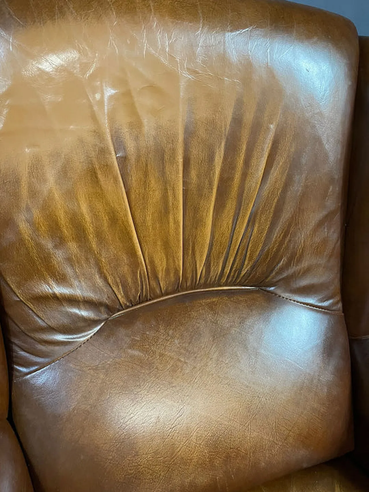 Pair of Art Deco leather club chairs, 1930s 19