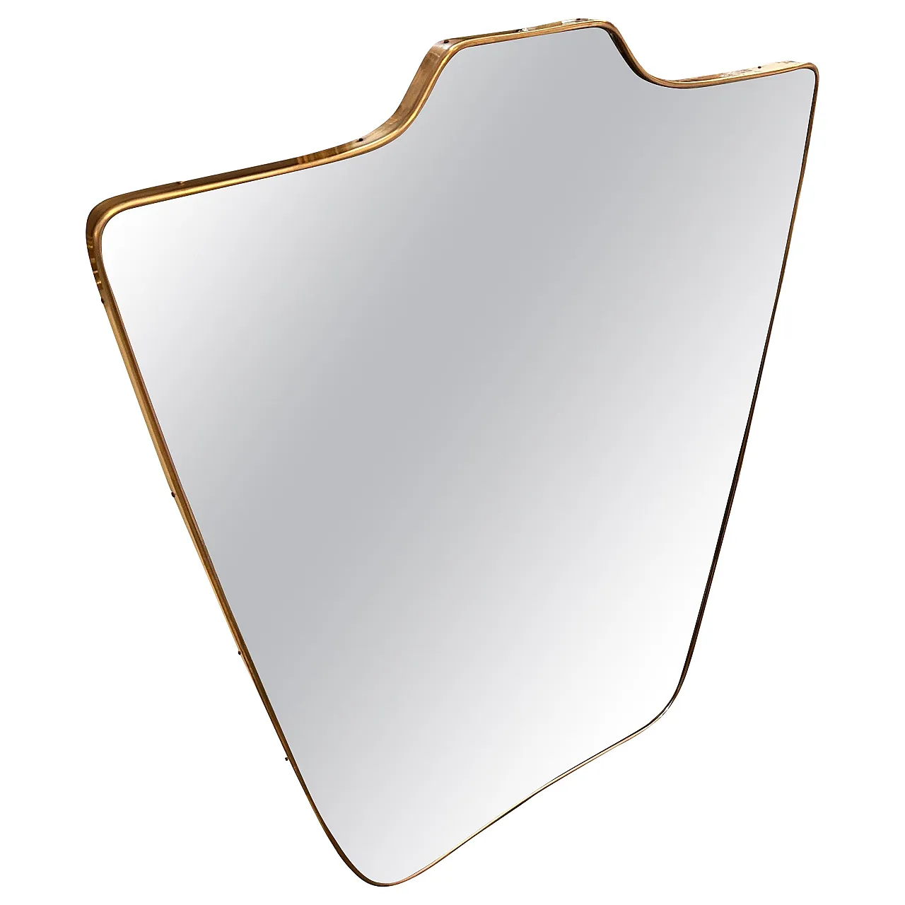 Wall mirror in shield shape by Gio Ponti, 1950s 1